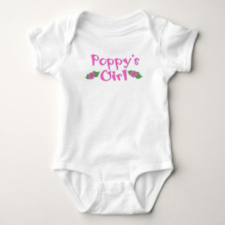 Poppy's Girl Baby Bodysuit