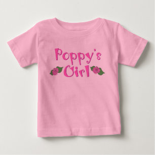 Poppy's Girl Baby T-Shirt