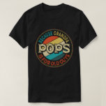 Pops Because Grandpa is for Old Guys Father's Day T-Shirt<br><div class="desc">Get this funny saying outfit for your special proud grandpa from granddaughter, grandson, grandchildren, on father's day or christmas, grandparents day, or any other Occasion. show how much grandad is loved and appreciated. A retro and vintage design to show your granddad that he's the coolest and world's best grandfather in...</div>