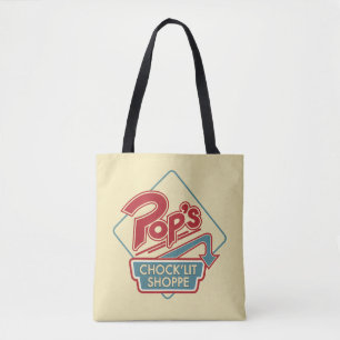 Pop's Chock'Lit Shoppe Red Logo Tote Bag