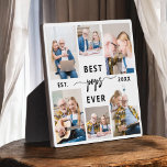 Pops Grandfather Grandchildren Photo Collage Plaque<br><div class="desc">Capture the love between Pops and his grandchildren with our Grandfather Grandchildren Photo Collage Plaque. This personalised plaque features a heartwarming photo collage, beautifully displaying cherished moments shared between Poppy and his beloved grandchildren. Surrounding the photos is the endearing title "Pops, " adding a special touch to the design. Crafted...</div>