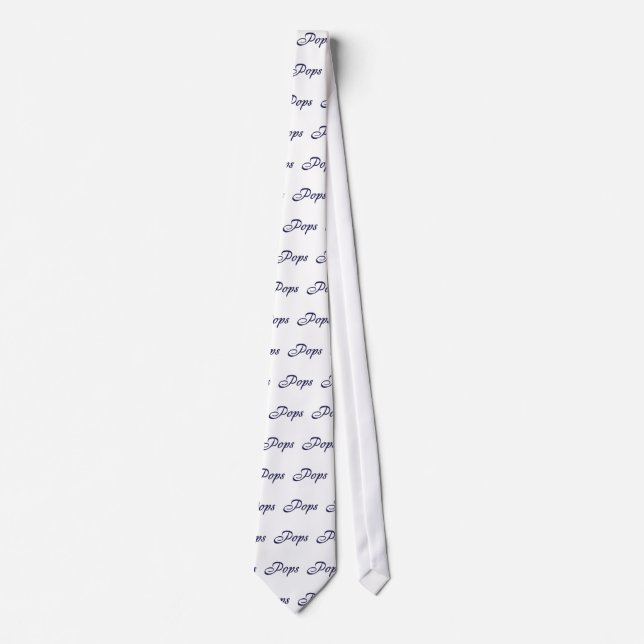 Pops Grandfather Products Tie (Front)