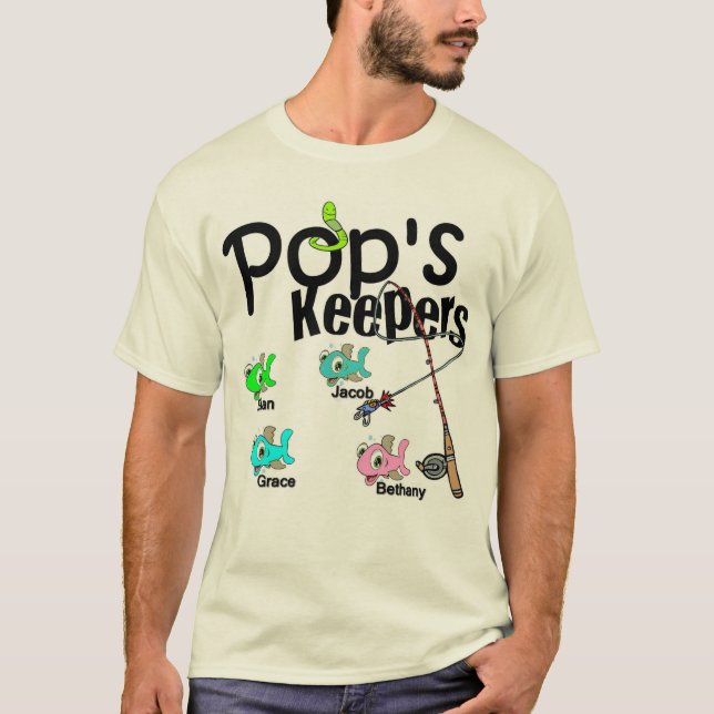 Pop's Keepers T-Shirt (Front)