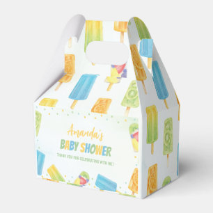 Popsicle Baby Shower Ice Cream Summer Party Favour Box
