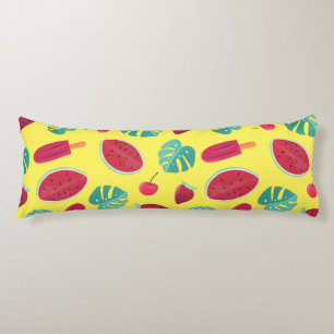 Popsicle, Cherry, Strawberry & Watermelon Body Cushion