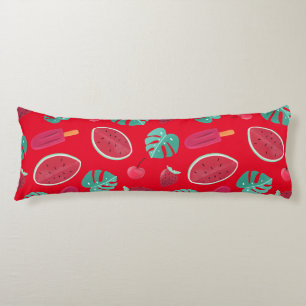 Popsicle, Cherry, Strawberry & Watermelon Body Cushion