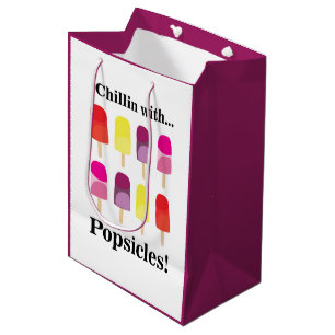 Popsicle Colourful Summer Birthday Party Medium Gift Bag