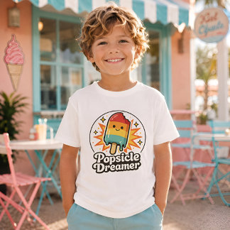 Popsicle Dreamer Retro Kids’ T-Shirts