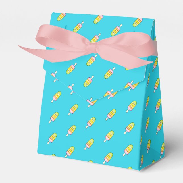 Popsicle Favour Box (Front Side)