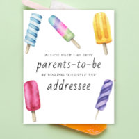 Popsicle - Help the Busy Parents-to-Be Addressee