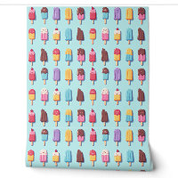 Popsicle Parade in Blue Ice Cream IV