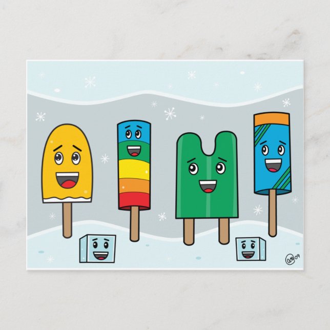 Popsicle Parade - PostCard (Front)