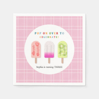 Popsicle Party Napkin