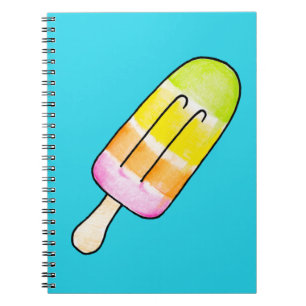 Popsicle Spiral Notebook