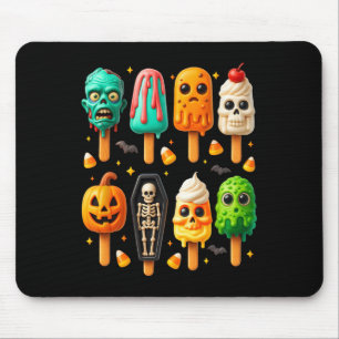 Popsicle Summer Spooky Halloween Ice Cream Summer- Mouse Pad