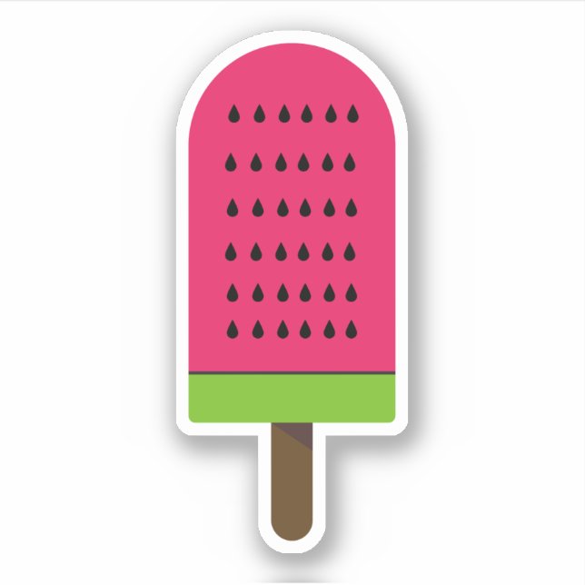 Popsicle Watermelon Illustration (Front)