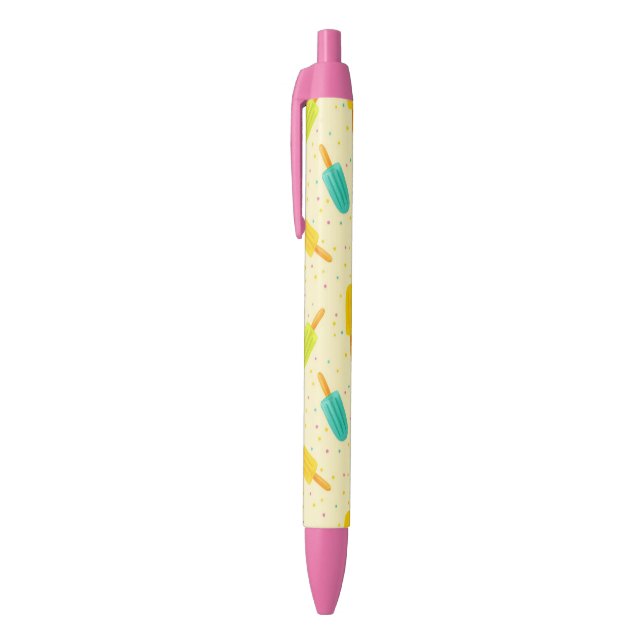 Popsicles and Polka Dots Writing Pen (Top (Vertical))
