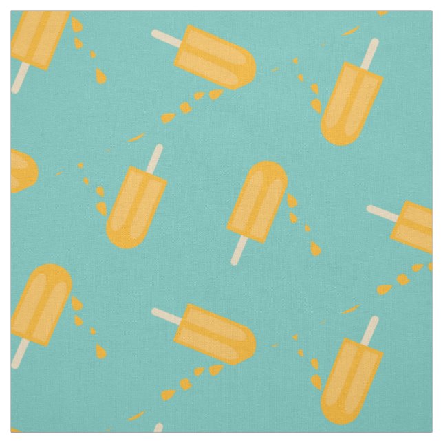 Popsicles Cute Kids Summer Fabric (Swatch)