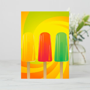 Popsicles Invitations