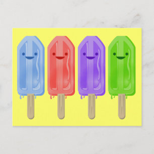 Popsicles Postcard