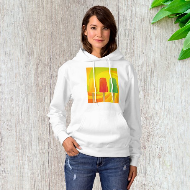 Popsicles Womens Hoodie (Creator Uploaded)