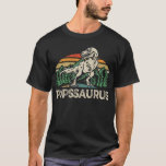 Popssaurus Dinosaur Grandpa Saurus Father's Day T-Shirt<br><div class="desc">Get this funny saying outfit for your special proud grandpa from granddaughter, grandson, grandchildren, on father's day or christmas, grandparents day, or any other Occasion. show how much grandad is loved and appreciated. A retro and vintage design to show your granddad that he's the coolest and world's best grandfather in...</div>