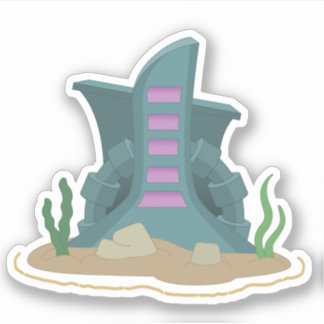Poptropica Mission Atlantis Sticker