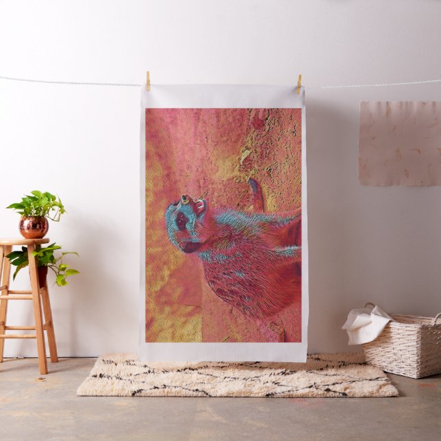 popular Animals - Meerkat Fabric (In Situ)