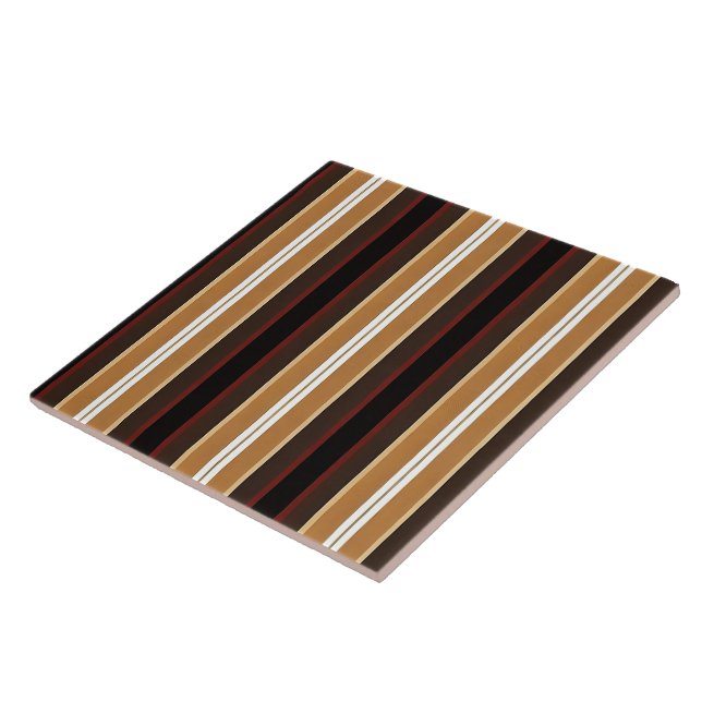 Popular Autumn Brown Luxury Collection Tile (Side)
