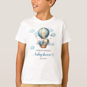 Popular bear theme Boy Baby Shower guest of honour T-Shirt