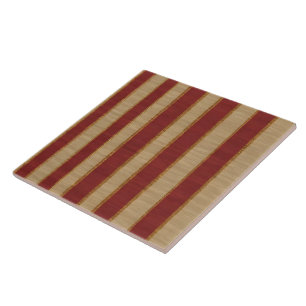 Popular Burgundy Gold Luxury Linen Collection Tile