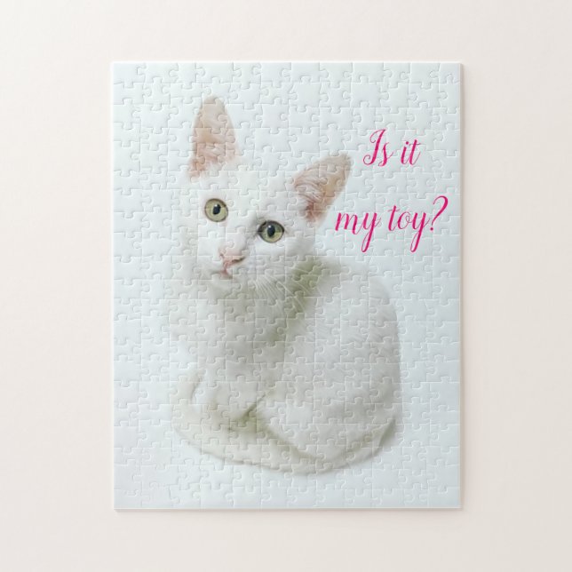 Popular Cat Design Gift Jigsaw Puzzle (Vertical)