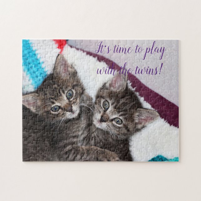 Popular Cat Design Gift Jigsaw Puzzle (Horizontal)