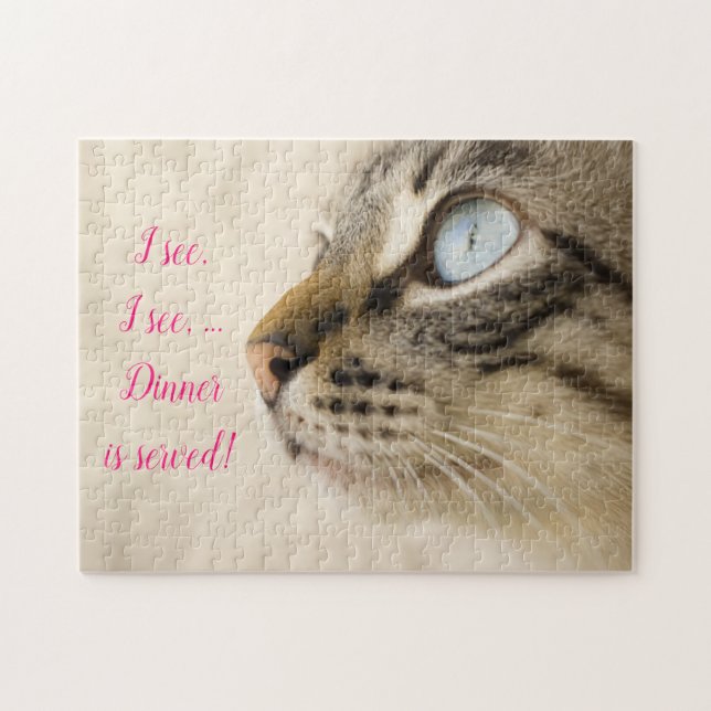 Popular Cat Design Gift Jigsaw Puzzle (Horizontal)
