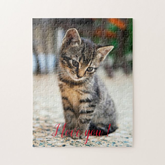 Popular Cat Design Gift Jigsaw Puzzle (Vertical)