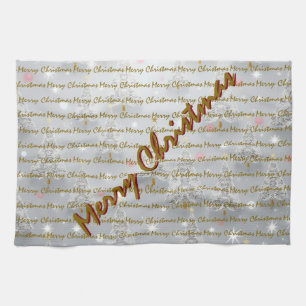 Popular Christmas Luxury Christmas Trees Tea Towel