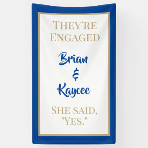 Popular! Custom, vertical engagement banner