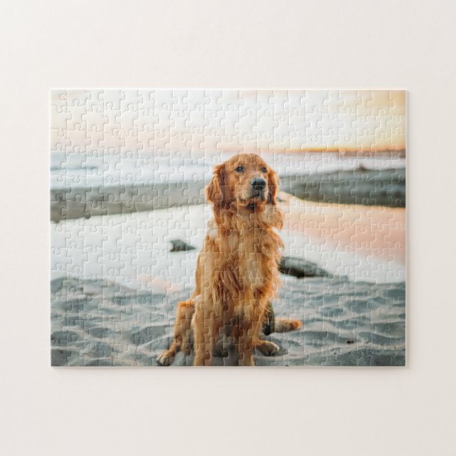 Popular Dog Design Gift Jigsaw Puzzle (Horizontal)