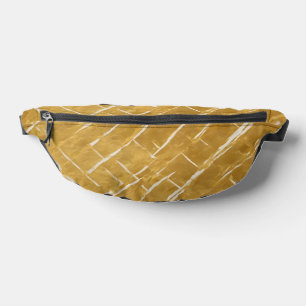 Popular Gold White Vintage Art Deco Collection Bum Bags