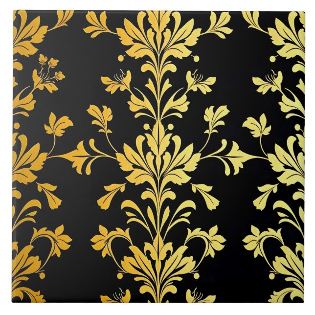Popular Luxury Elegant Floral Collection Tile (Front)