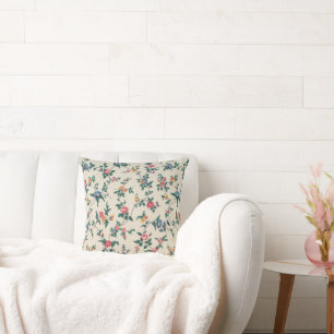 Popular multicolored flower pattern cushion