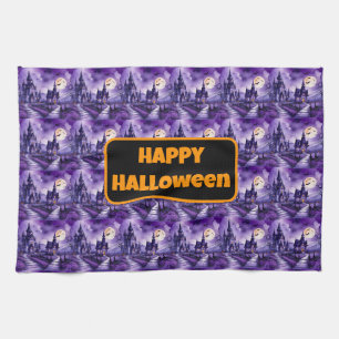 Popular Pumpkin Halloween Autumn Collection Tea Towel