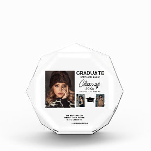 Popular Quotes Personalised Graduation Photo Frame Block