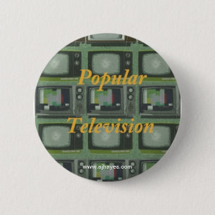 Popular Television Button