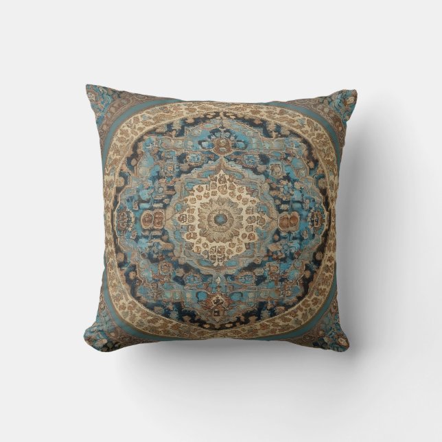Popular Turkish Beautiful Old Pattern Collection Cushion (Front)