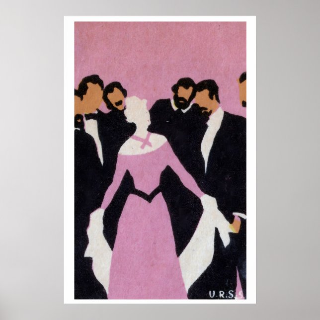 Popular Woman - Matchbox Print - Aesthetic Wall (Front)