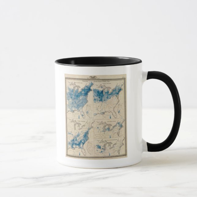 Population United States census 2 Mug (Right)