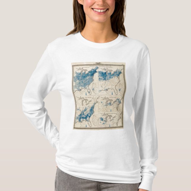 Population United States census 2 T-Shirt (Front)