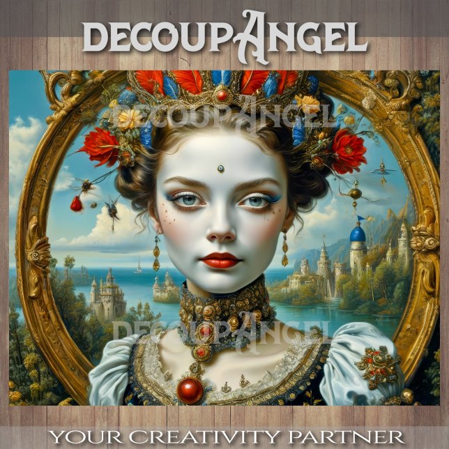 Porcelain Beauty - Decoupage - Tissue Paper (Creator Uploaded)
