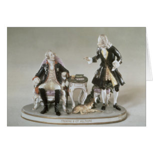 Porcelain figure of Frederick II of Prussia